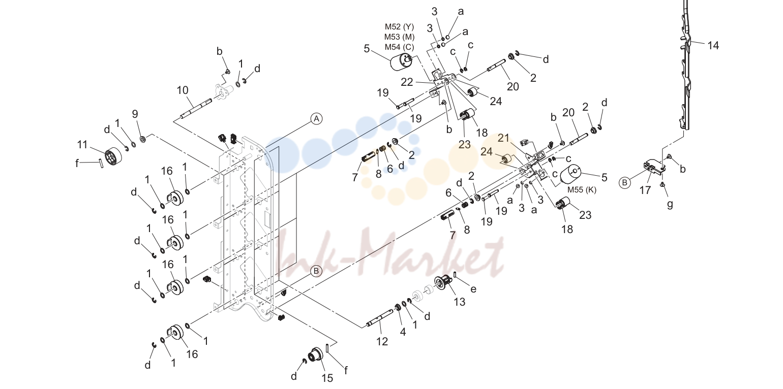 Process carriage секция (P23)