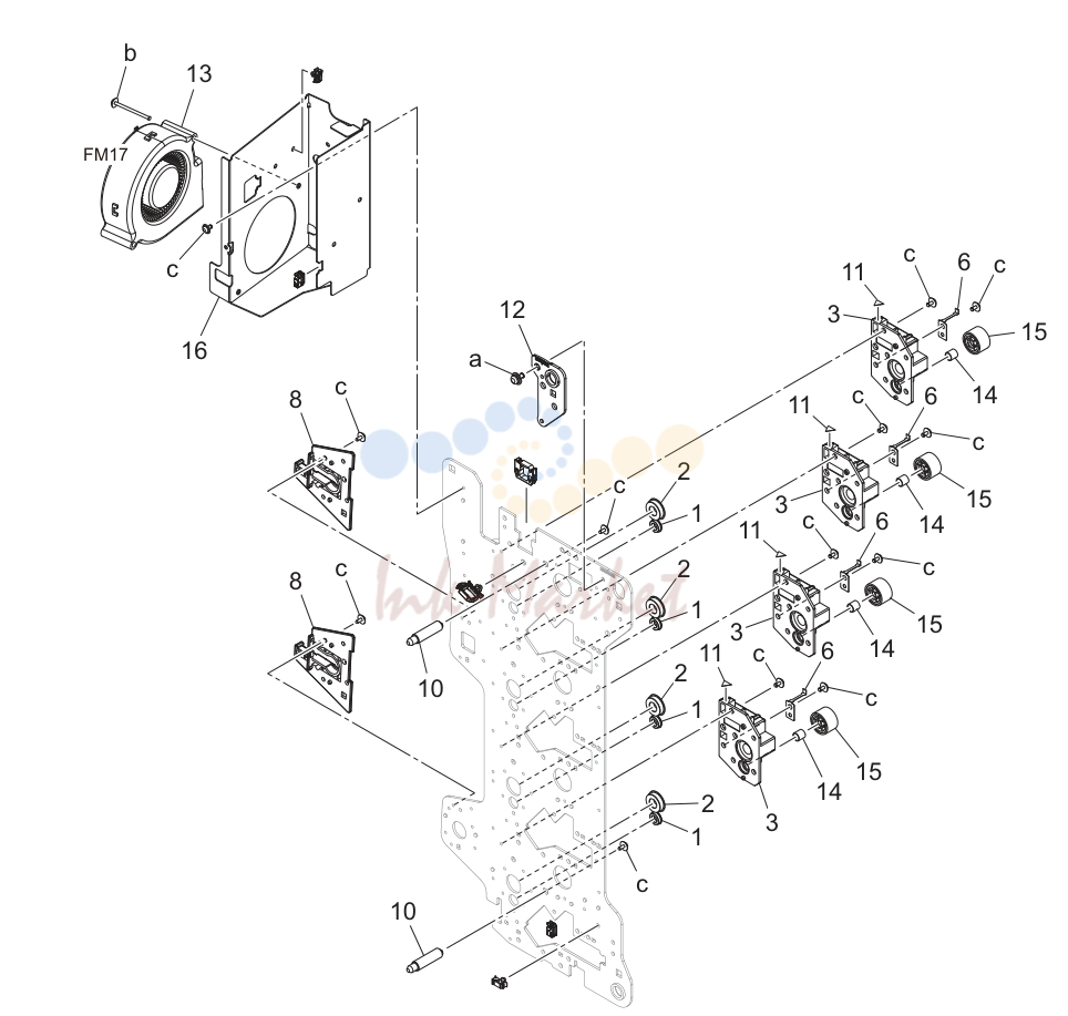 Process carriage секция (P26)