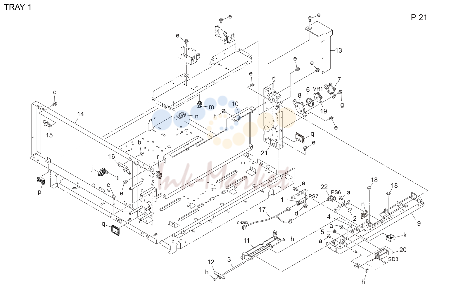 Tray 1 (P21)