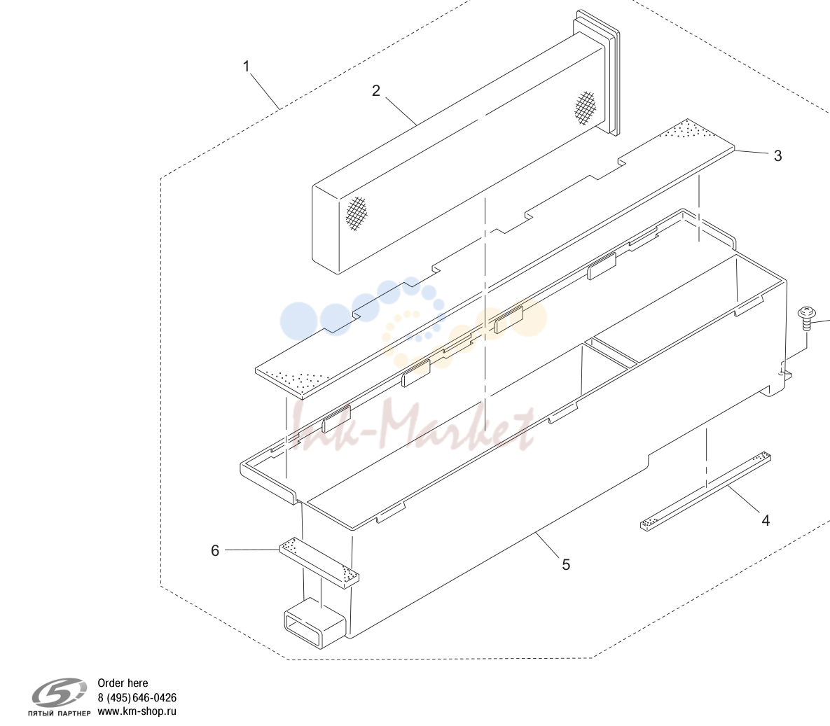 Проявка suction узел (P32)