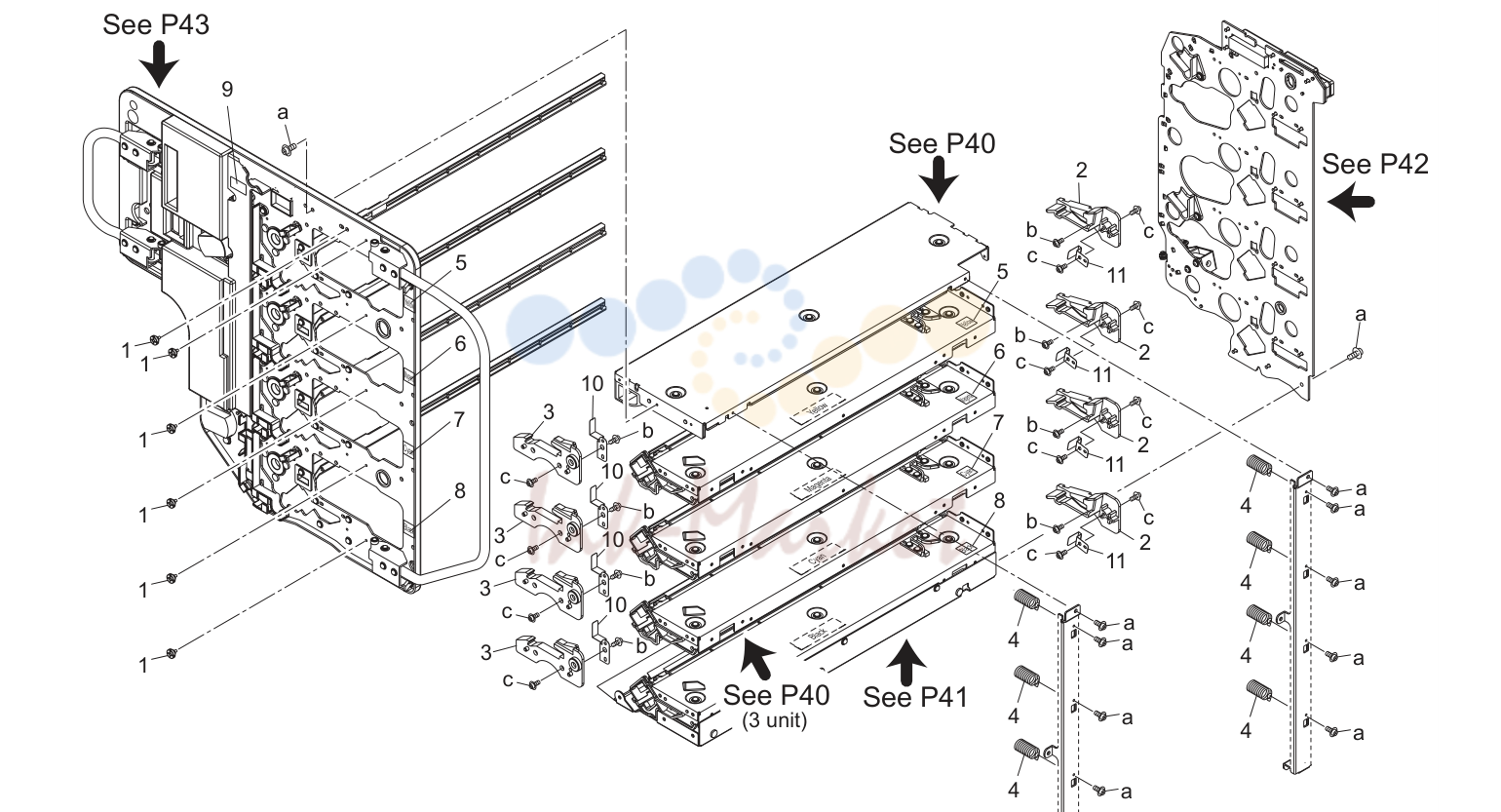 Process carriage секция (P39)