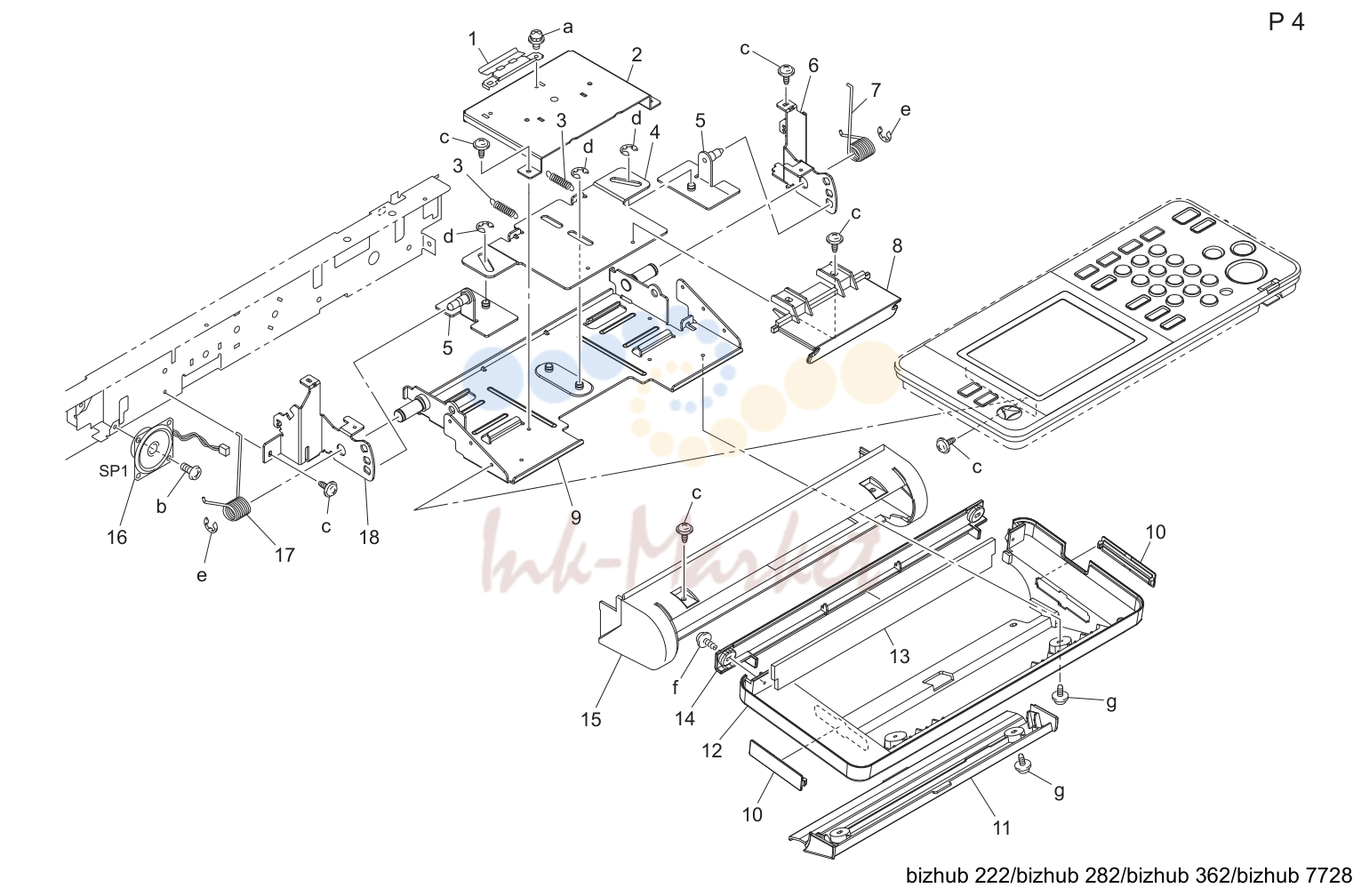 Панель управления (P4)