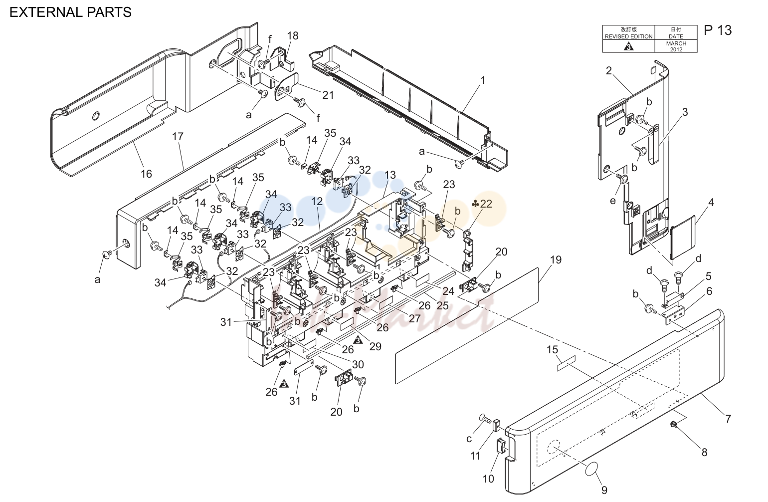 15. EXTERNAL PARTS