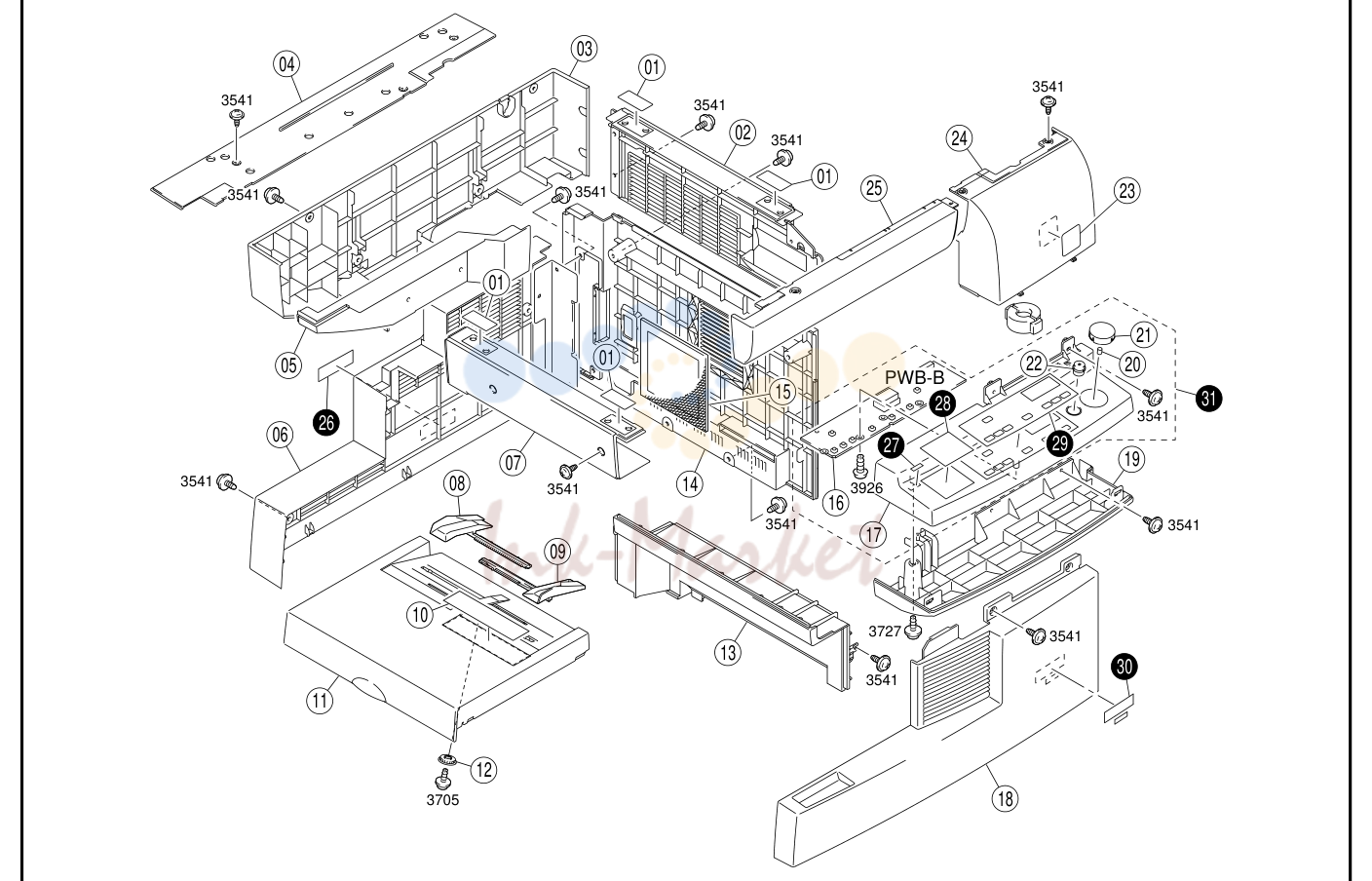 2. 1 HOUSING PARTS MANUAL 1