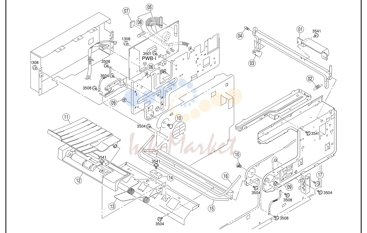 5. 4 UPPER FRAMES PARTS MANUAL 7