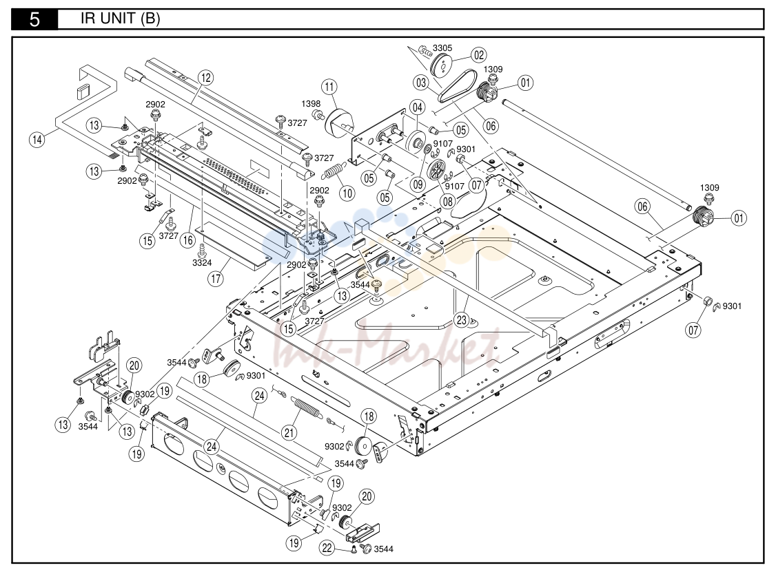 6. 5 IR UNIT (B) 9