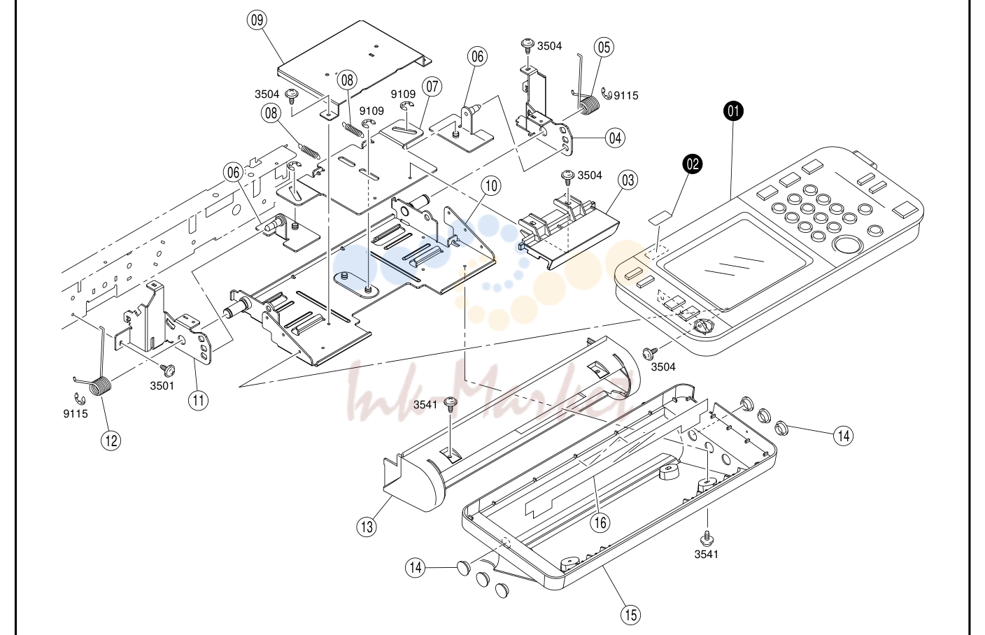 4. 3 CONTROL PANEL Di2510/Di2510f 5