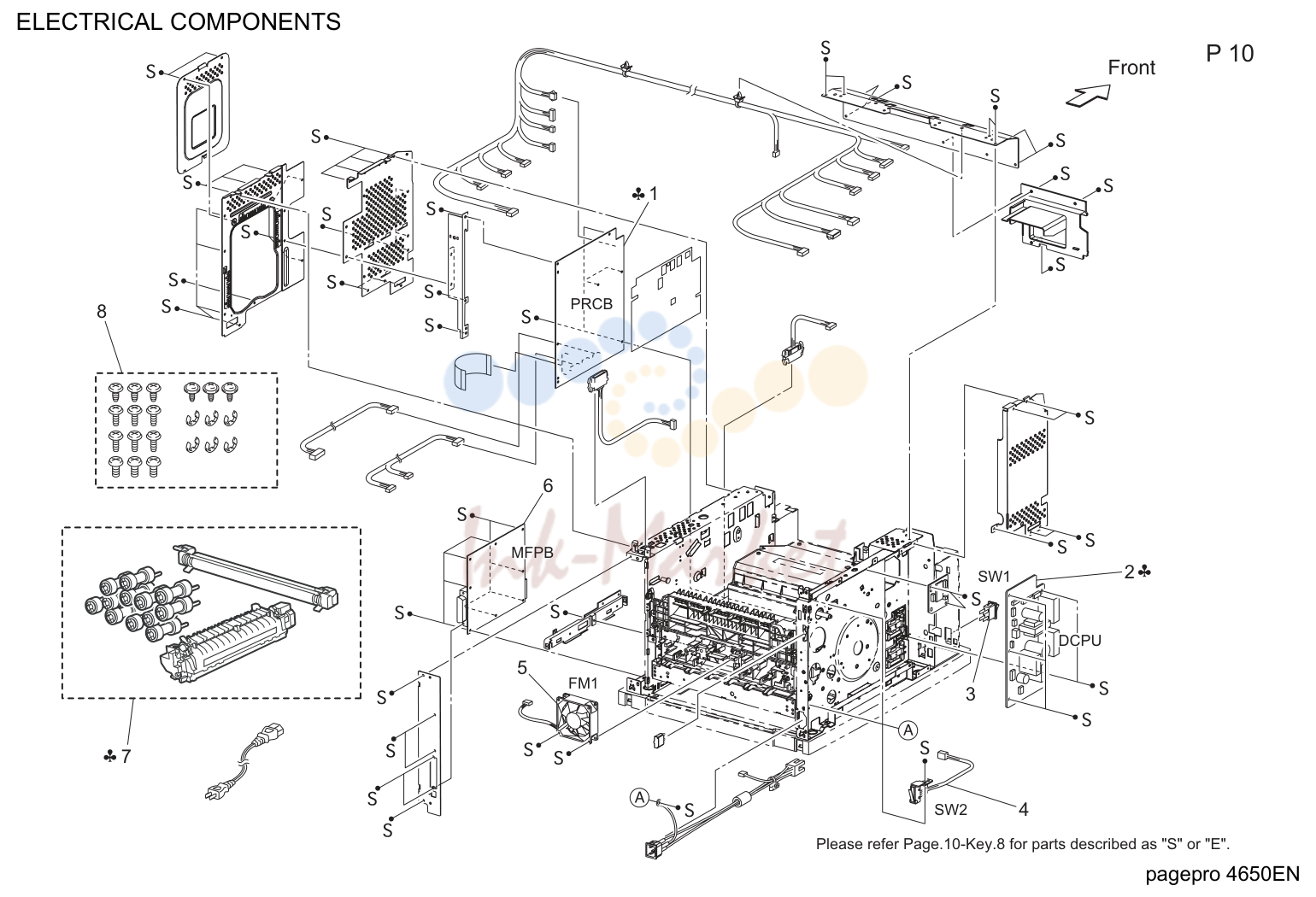 Electrical components (P10)