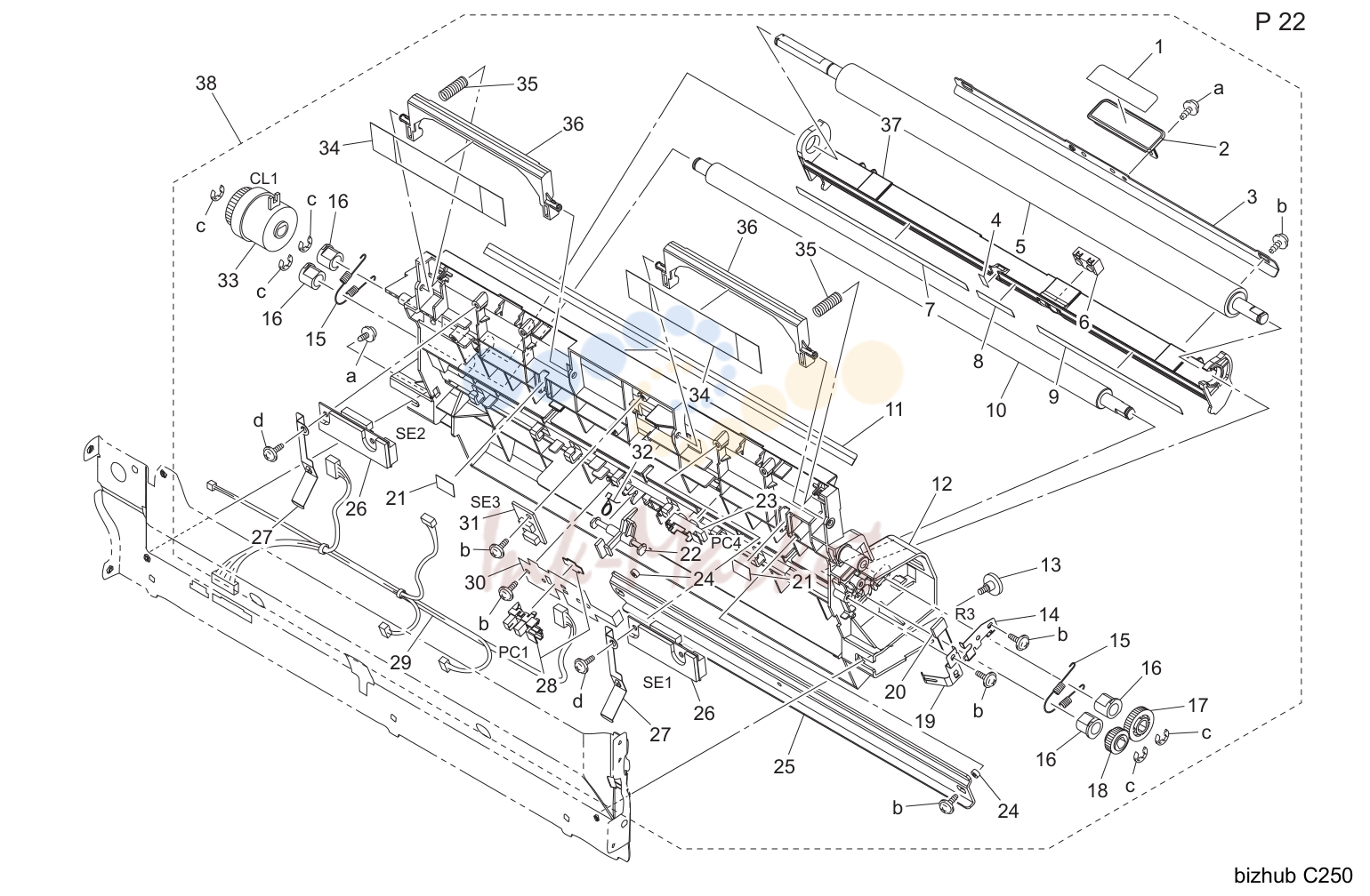 23. PAPER TRANSPORT SECTION