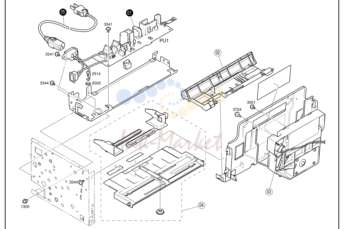 7. 7 ELECTRICAL COMPONENTS PARTS MANUAL