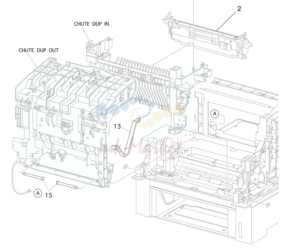 9. PL 8.1 BTR Assy & Fuser [Illustration]