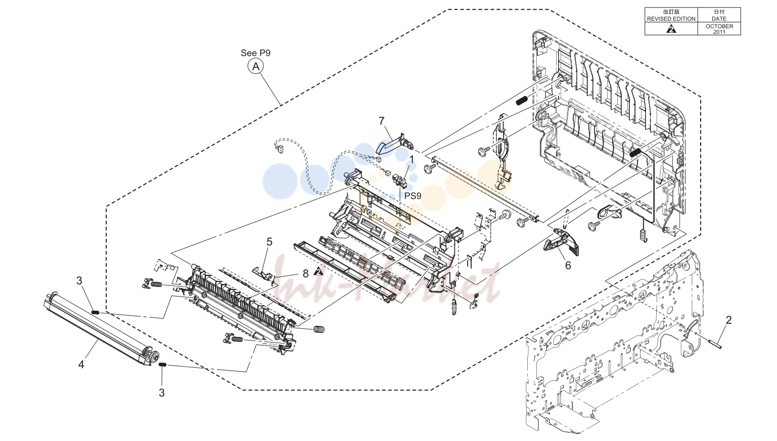 Vertical conveyance секция (P10)