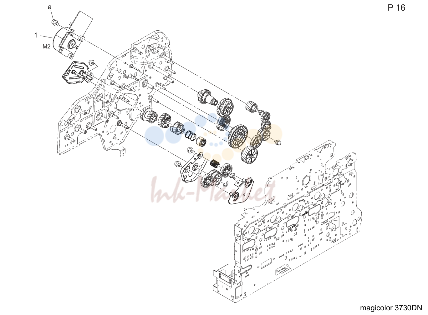 Main drive секция (P16)