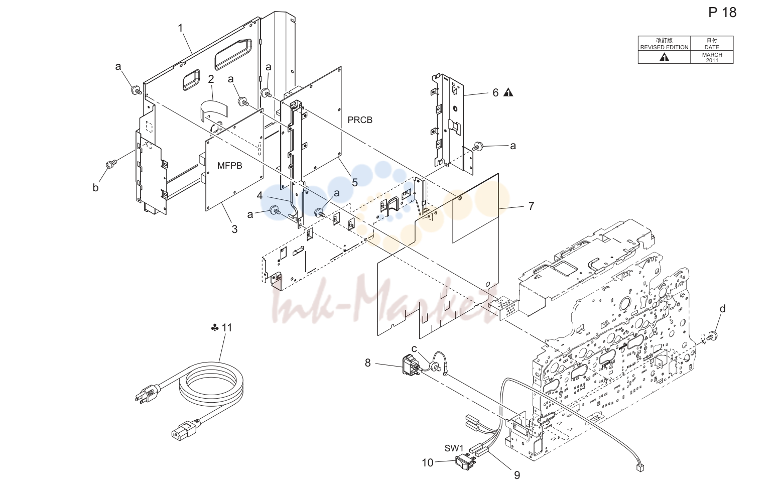 Electrical components (P18)