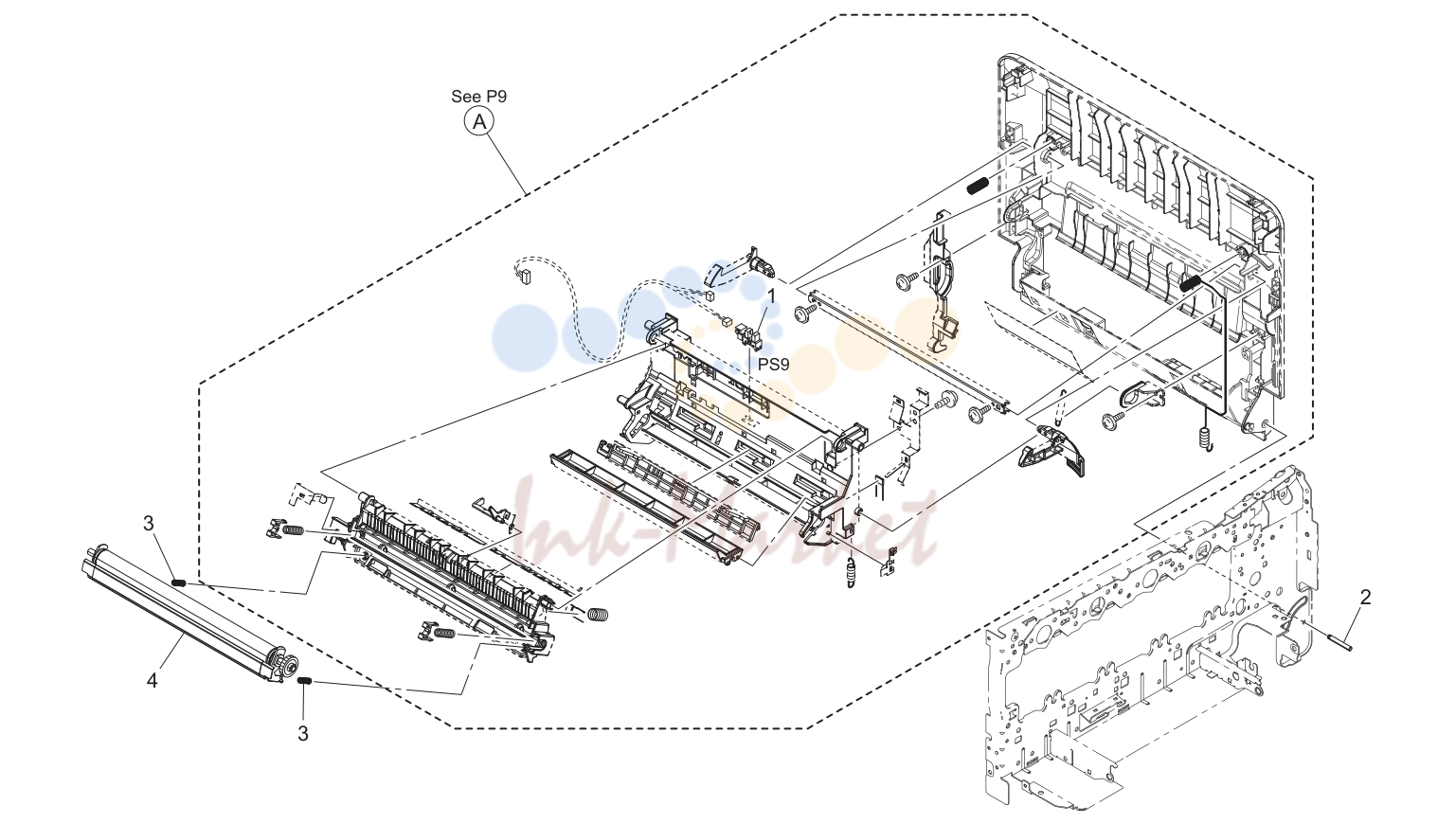 Vertical conveyance секция (P10)