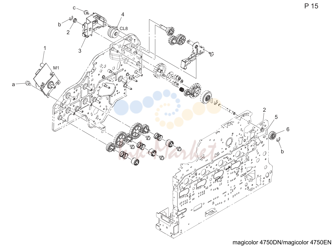 Main drive секция (P15)