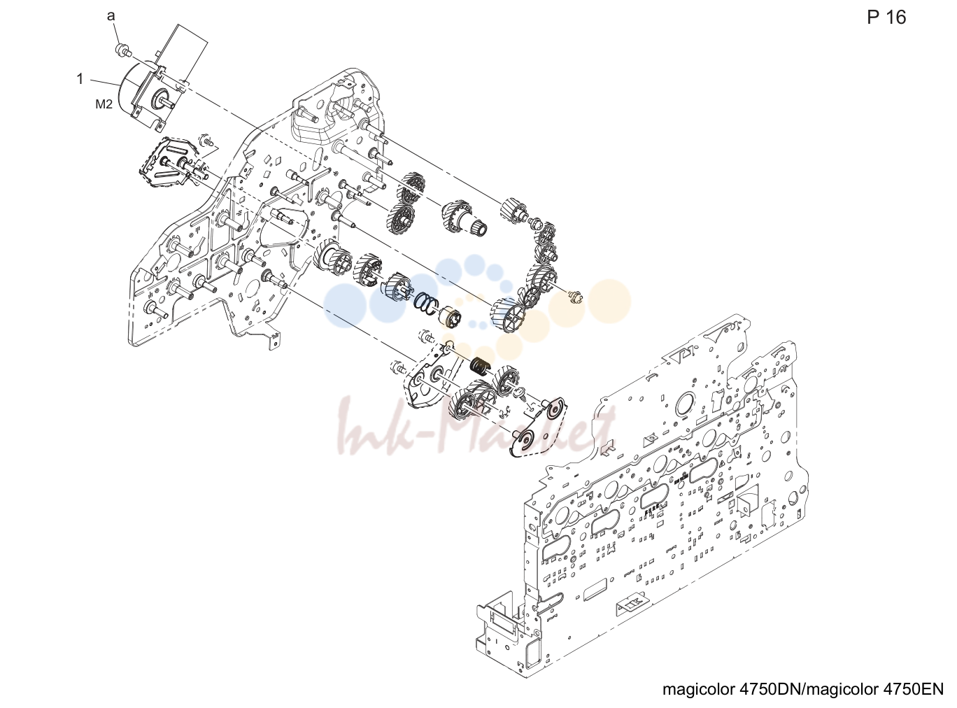 Main drive секция (P16)