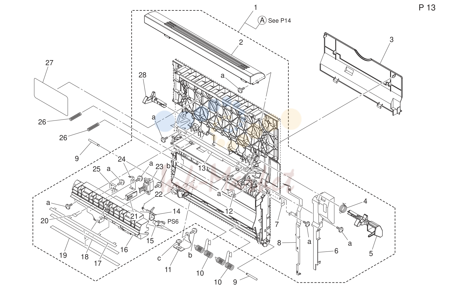 Vertical transport узел (P13)