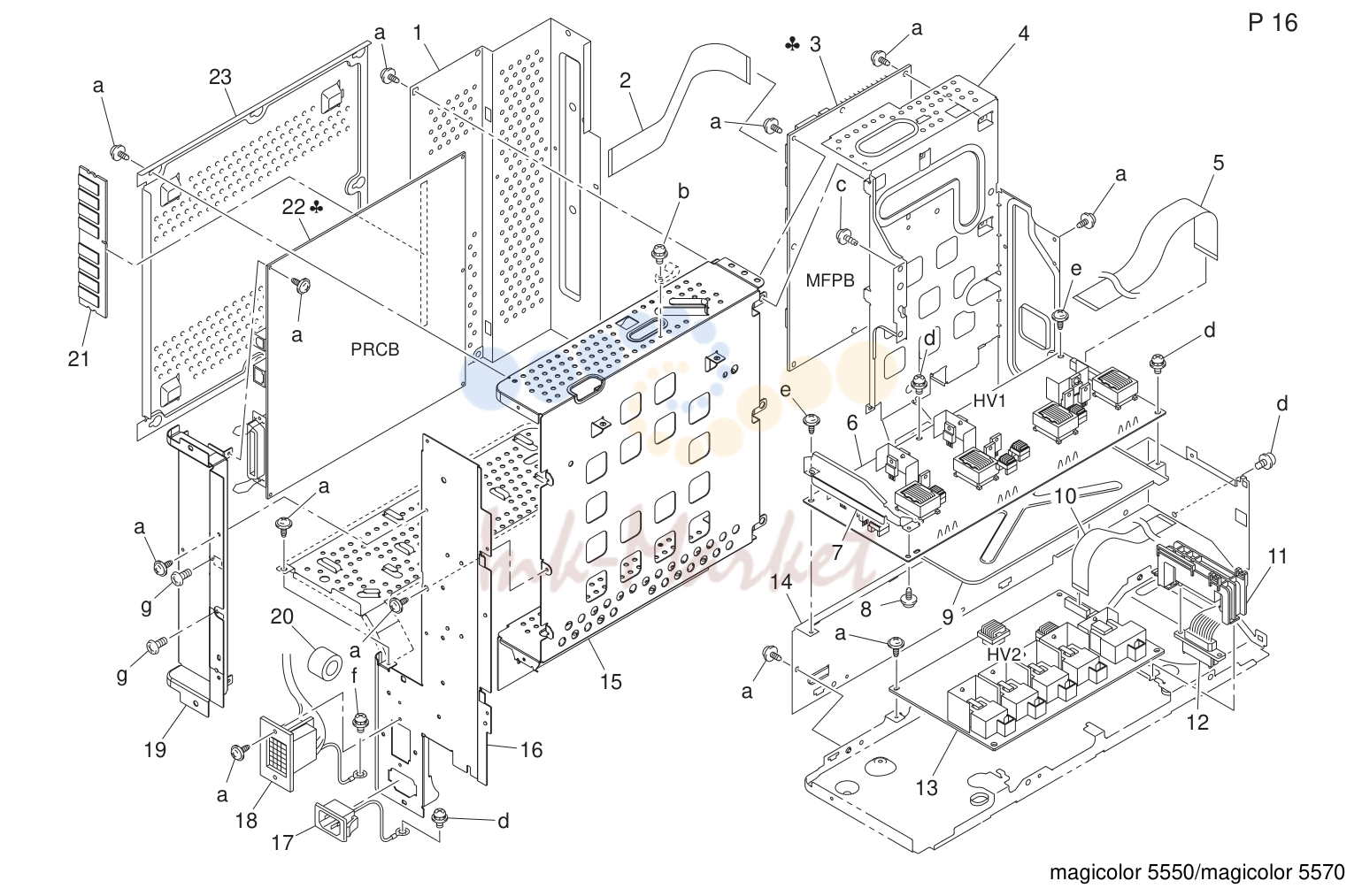 Electrical components (P16)