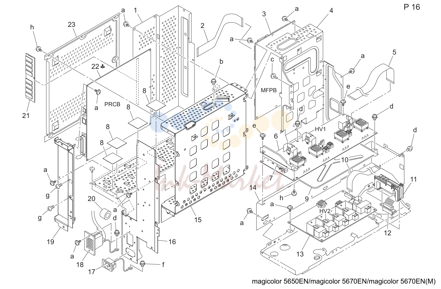 Electrical components (P16)