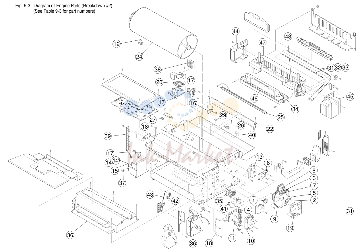 4. 3 Diagram ofEngineParts (Breakdown#2)