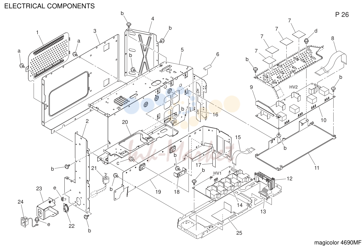 Electrical components (P26)