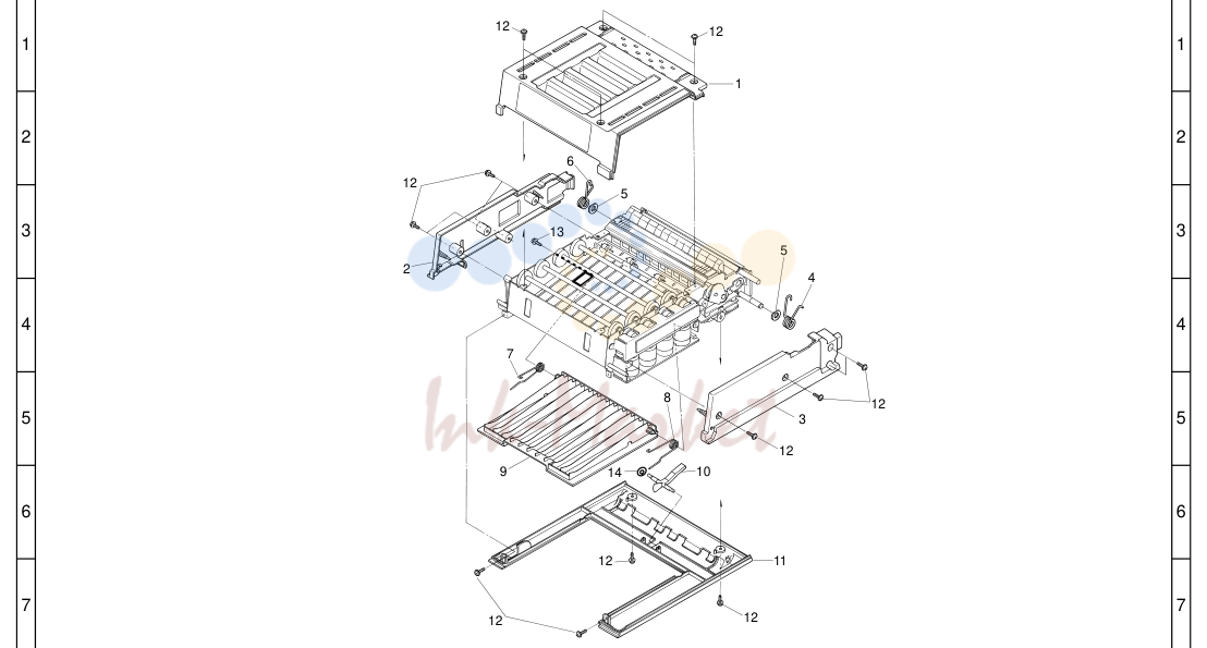 6. PAPER EJECT UNIT I 5CA