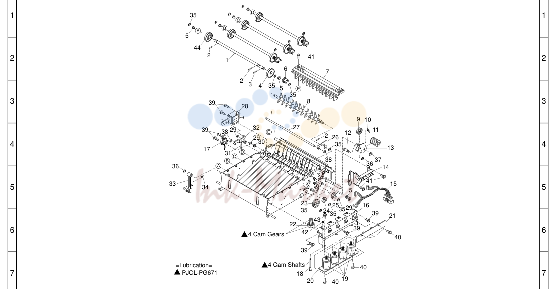 7. PAPER EJECT UNIT II 5CA
