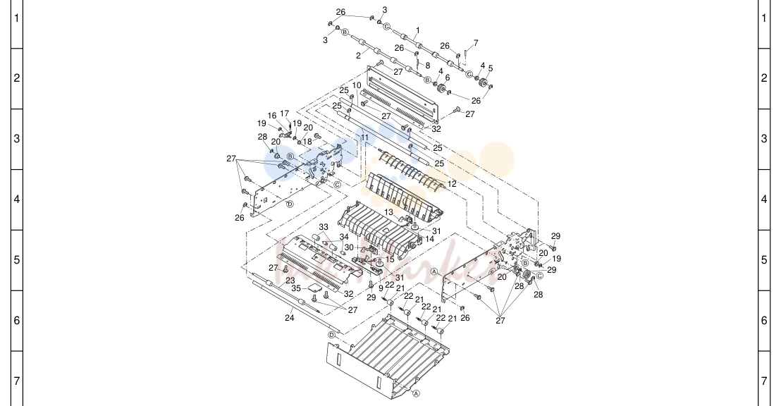 8. PAPER EJECT UNIT III 5CA
