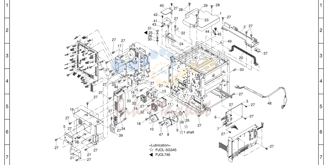 9. UPPER,REAR AND LEFT SIDE PARTS 5CA