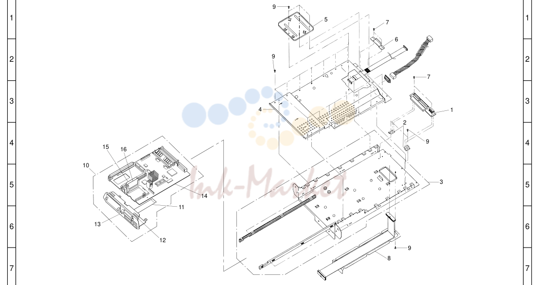 11. PRINTER MAIN CONTROL BOARD 5CA