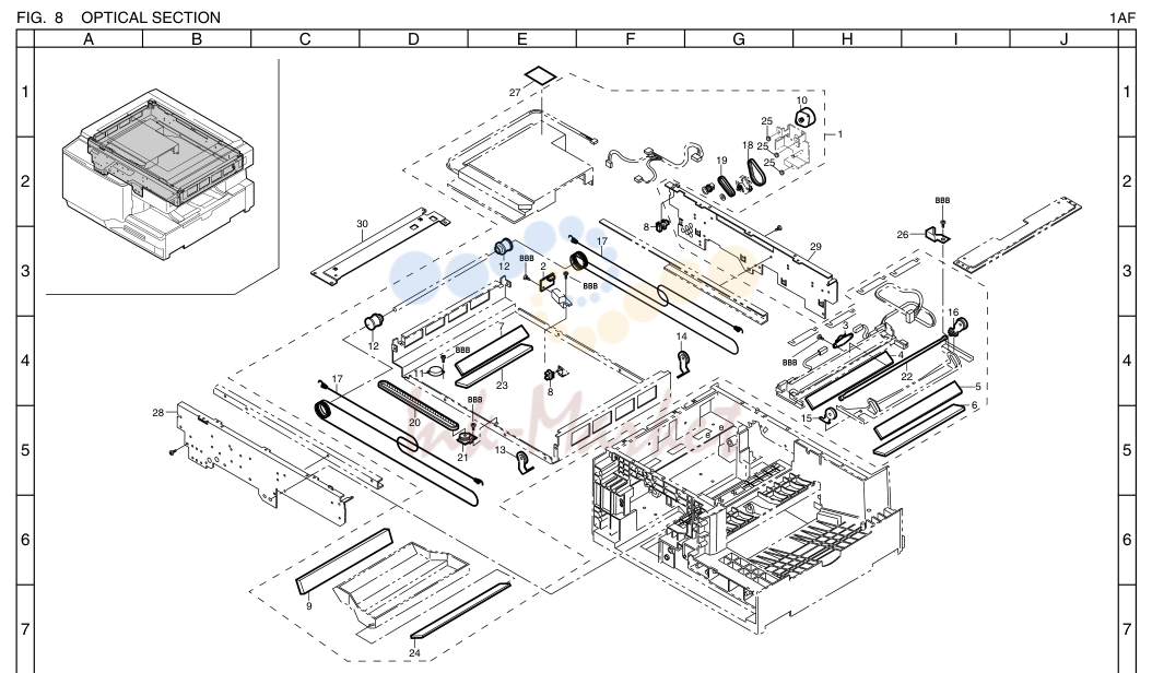 8. OPTICAL SECTION 1AF