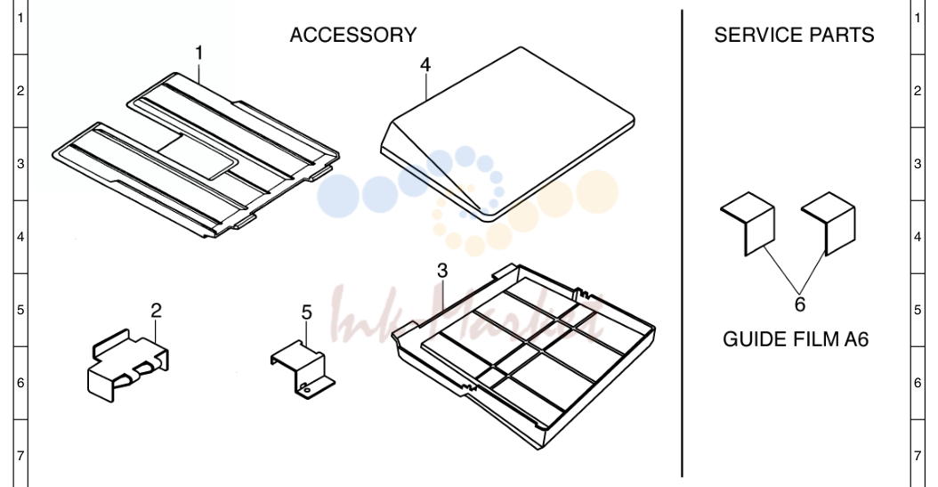 17. ACCESORY and SERVICE PARTS 1AF