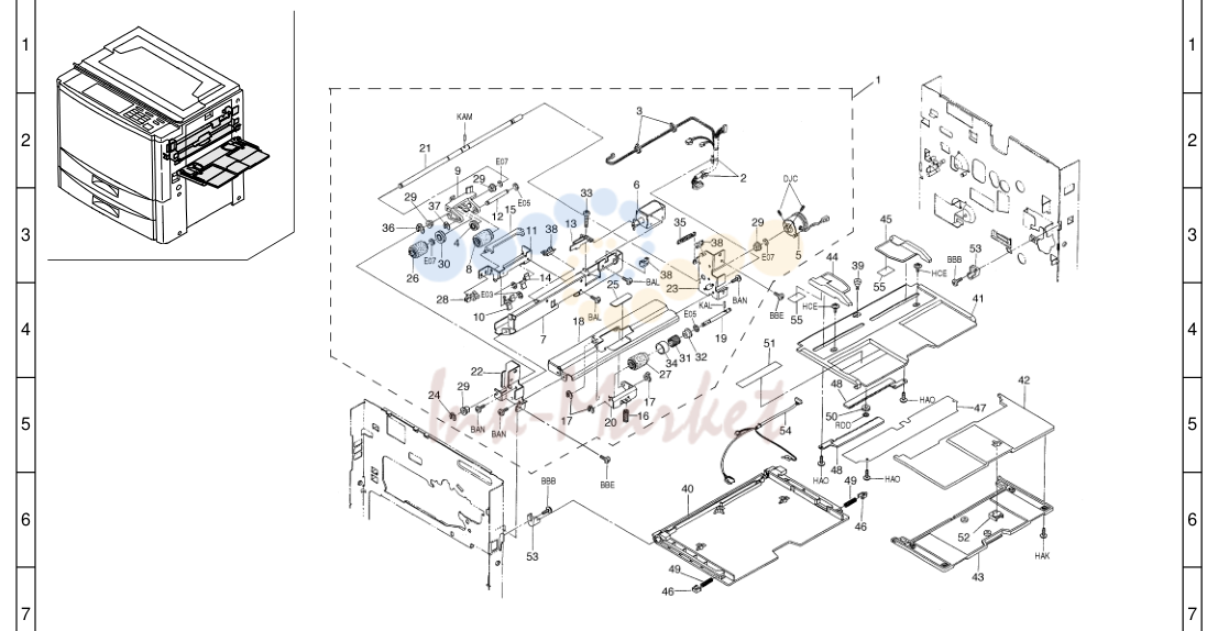 5. PAPER FEED-IN SECTION II 1AH