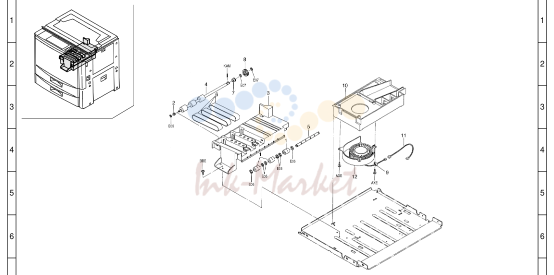 7. PAPER CONVEYING SECTION 1AH
