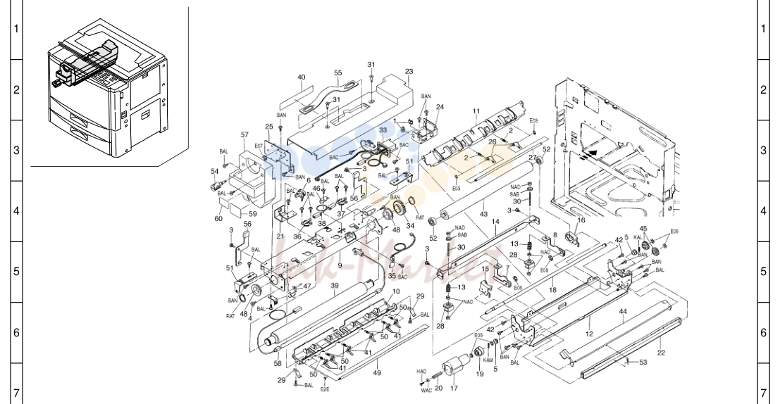 14. FIXING SECTION 1AH