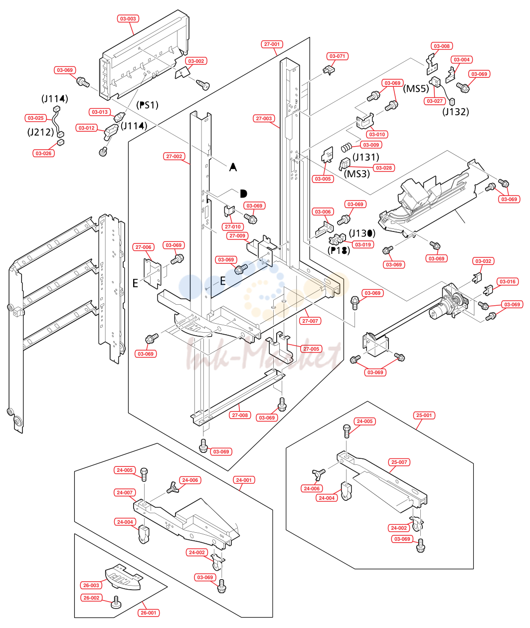 5. a - Stapler Tray Main Body #1