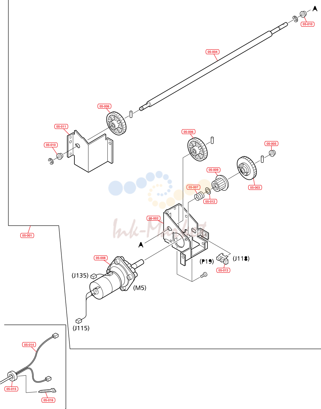 8. Tray Drive Assembly
