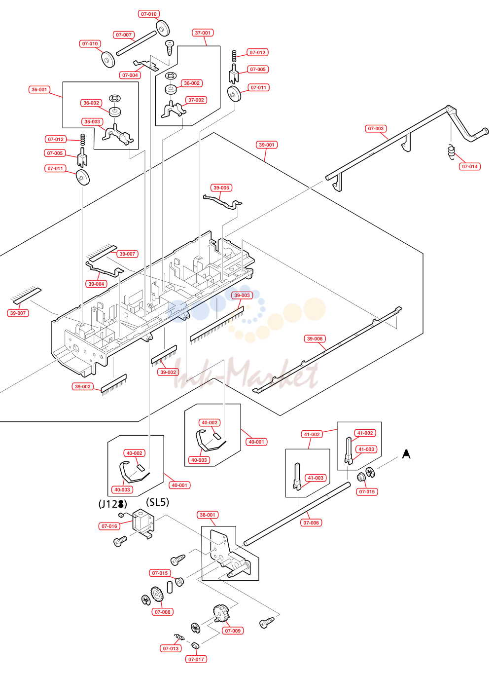 10. Swing Guide Assembly