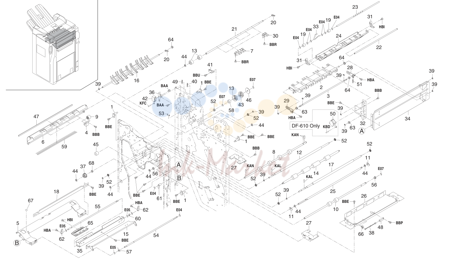 6. PAPER FEED-IN SECTION