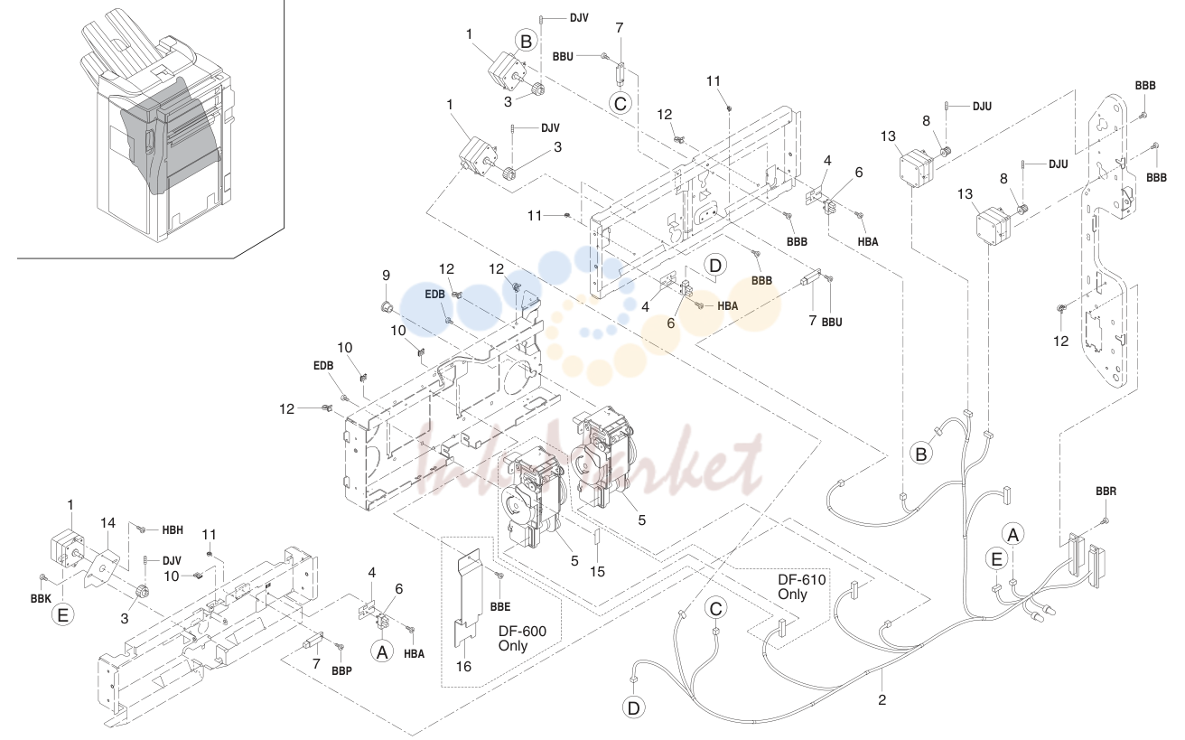 8. MIDDLE TRAY SECTION I