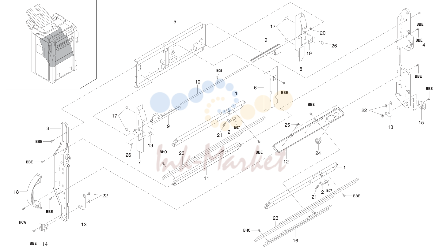 9. MIDDLE TRAY SECTION II
