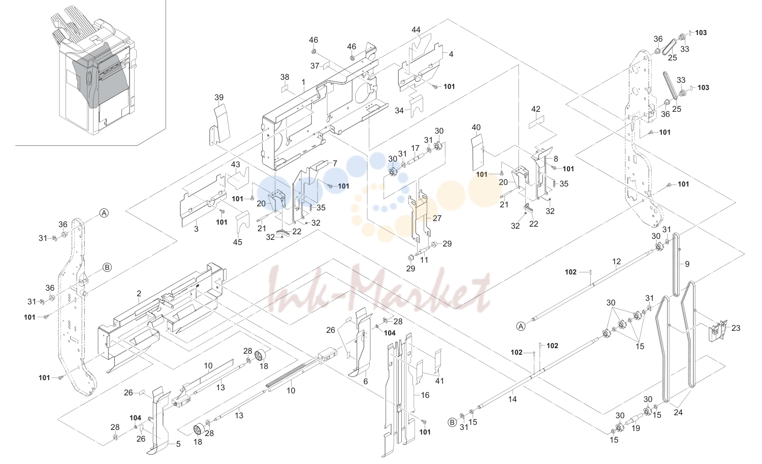 8. Middle Tray 3 3ML
