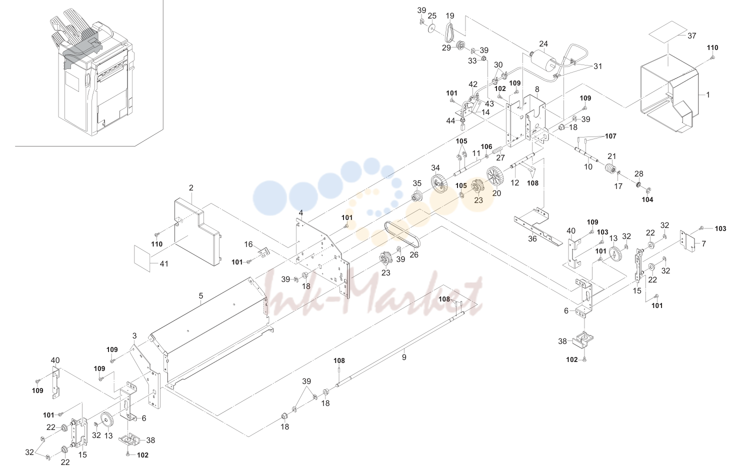 10. Main Tray 3ML