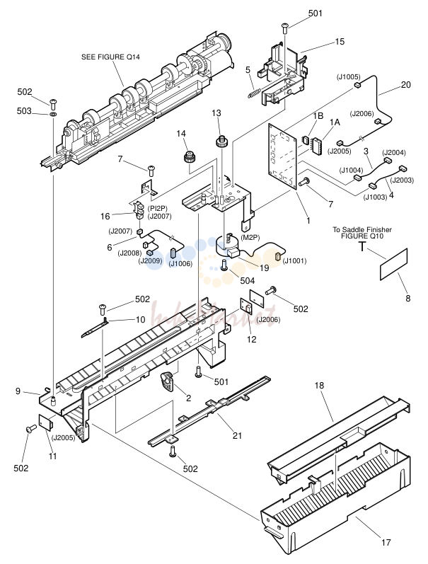 14. FIG. QB1 LIST OF CONNECTORS (1/2) 5FG