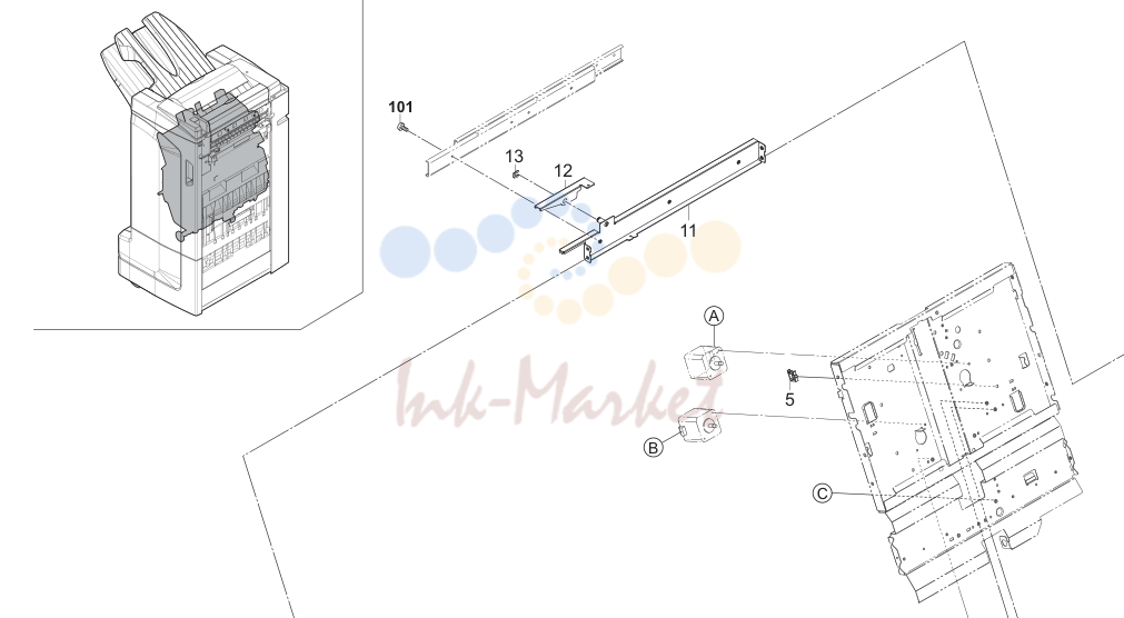 9. Middle Tray 4 3LT