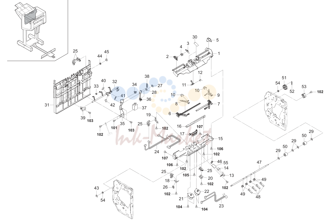 5. Paper Feed Section 2 5JA-3