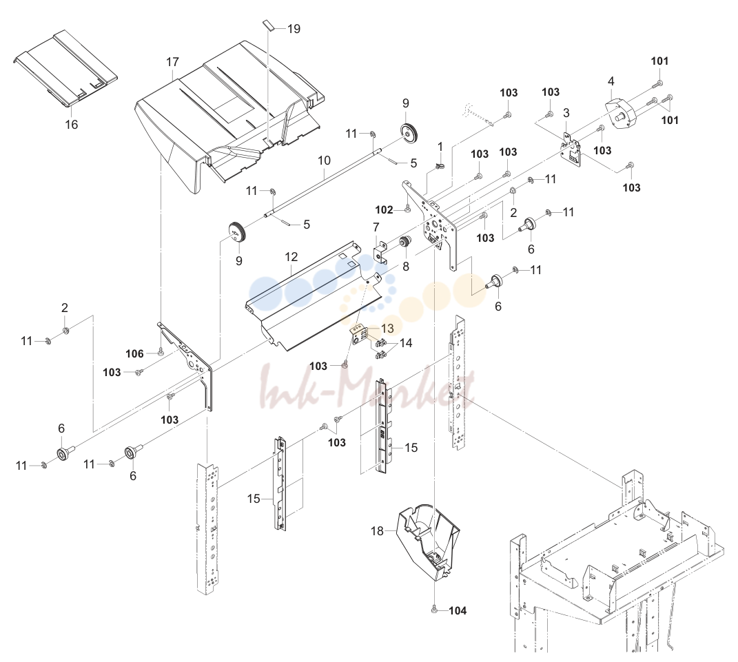 7. Paper Feed Section 4 5JA