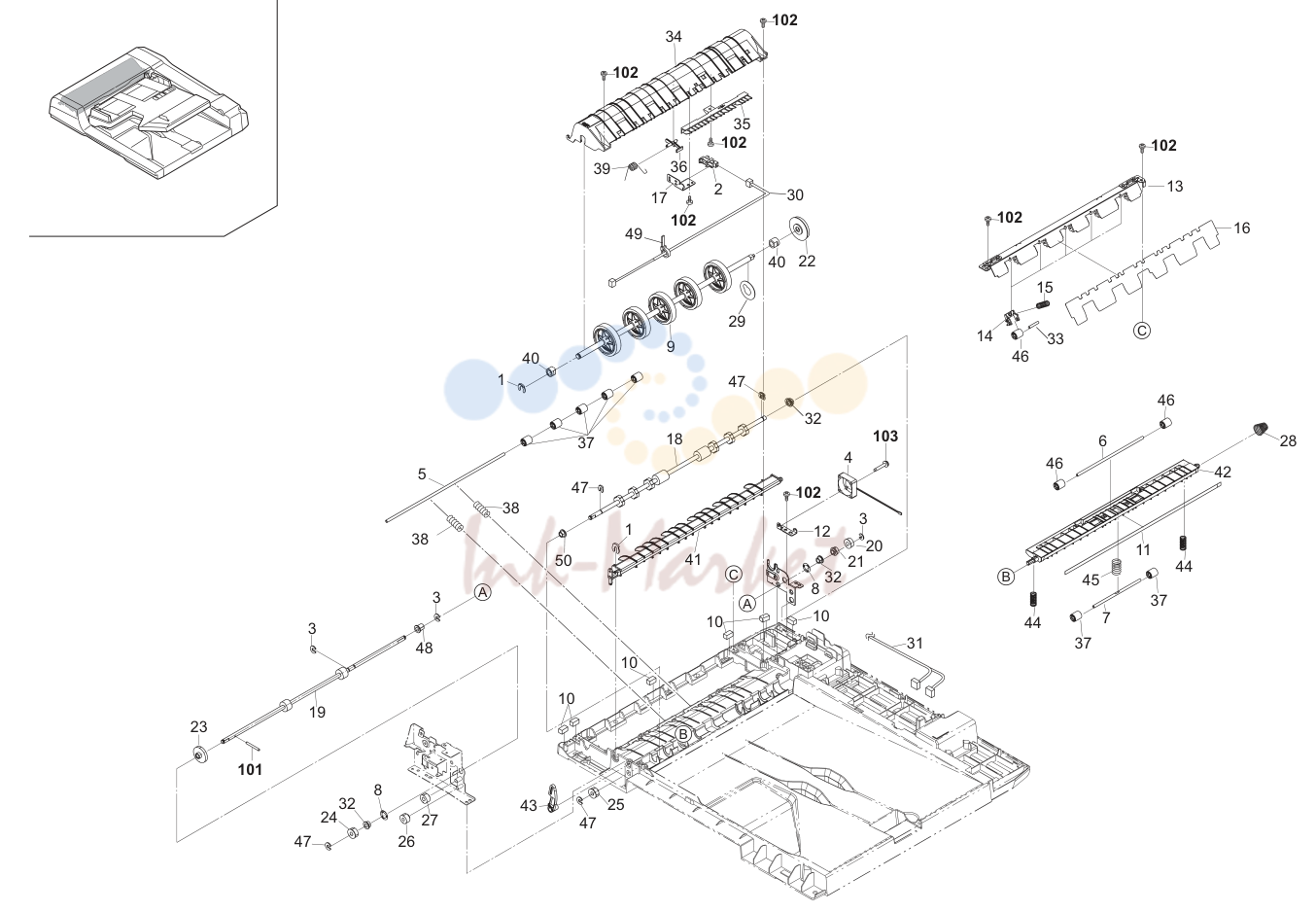 4. Paper Conveying Section 3MX