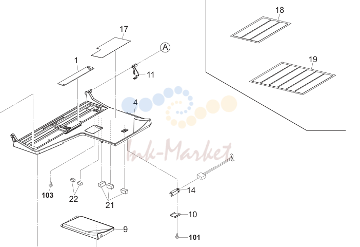 3. Table Assy 3NV-1